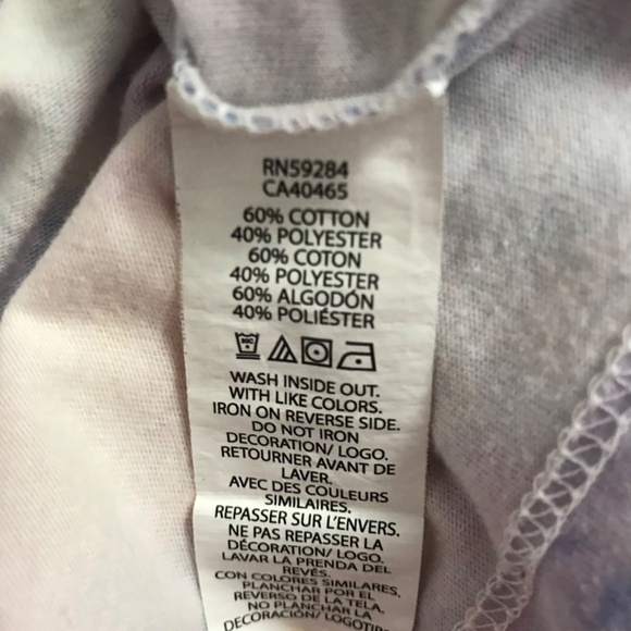 The Children’s Place Tie Dye Short Sleeve T-Shirt Girls XXL/16 Purple Pink - Picture 4 of 4